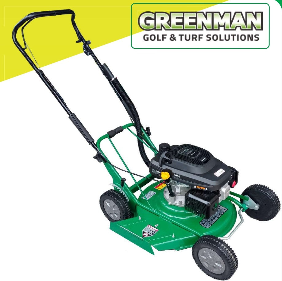 Greenman U21 utility lawn mower with Honda or Zongshen engine for lawn cutting