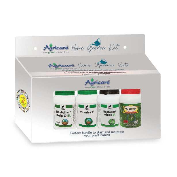 Premium Home Garden Fertilizer Kit – Kelp, Algae, Vitanica & Neem Combo