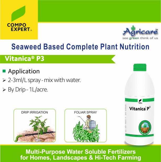 Vitanica P3 Seaweed Based Complete Nutration Application
