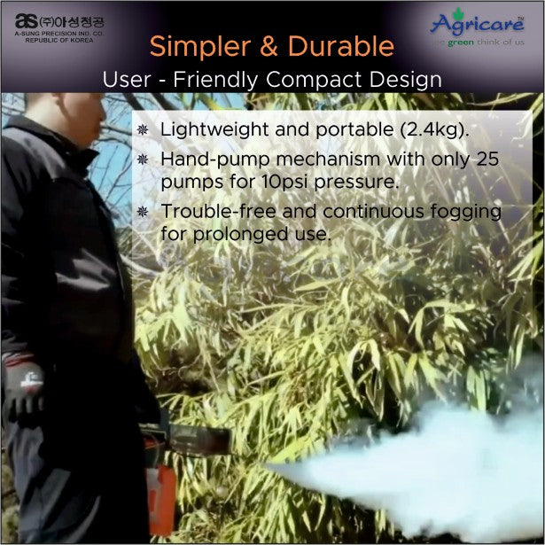 A-Sung Super 2000 Gold Portable Mosquito & Insect Fogging Machine