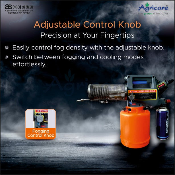 A-Sung Super 2000 Gold Portable Mosquito & Insect Fogging Machine