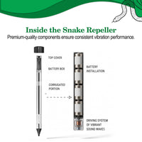Vibrarandom Snake Repeller
