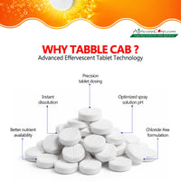 Nutri Tabble CAB benefits including improved fruit quality enhanced flowering stronger cell walls and reduced fruit cracking.