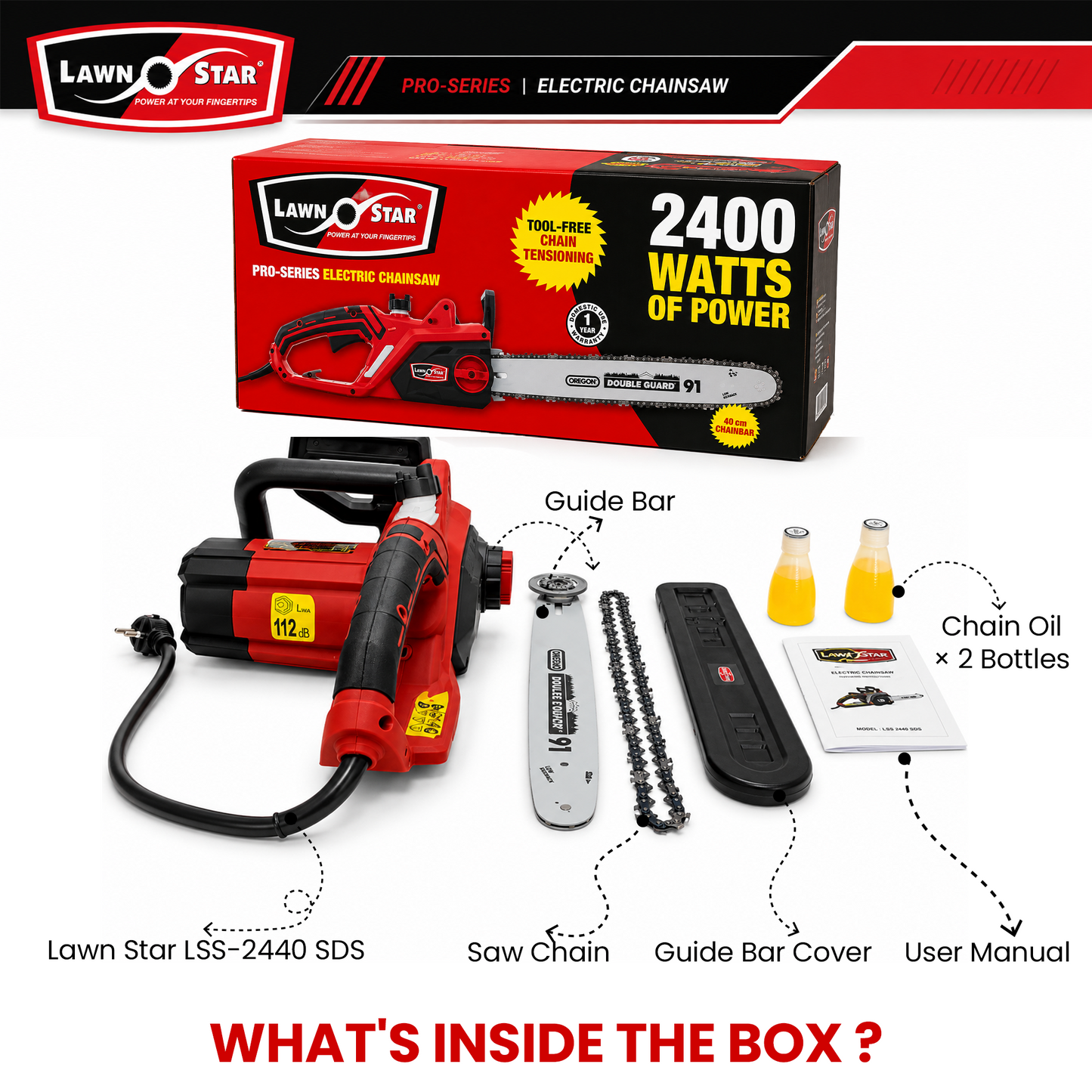 Lawn Star Electric Chainsaw