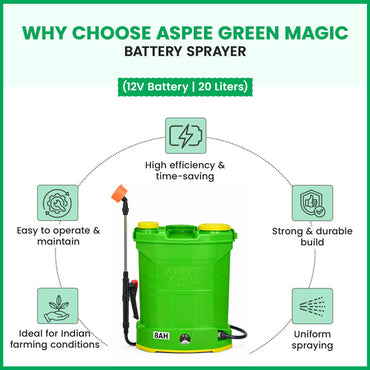 Aspee Green Magic Battery Sprayer