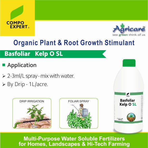 Bafoliar Kelp O SL Organic Plant & Root Growth Stimulant Application