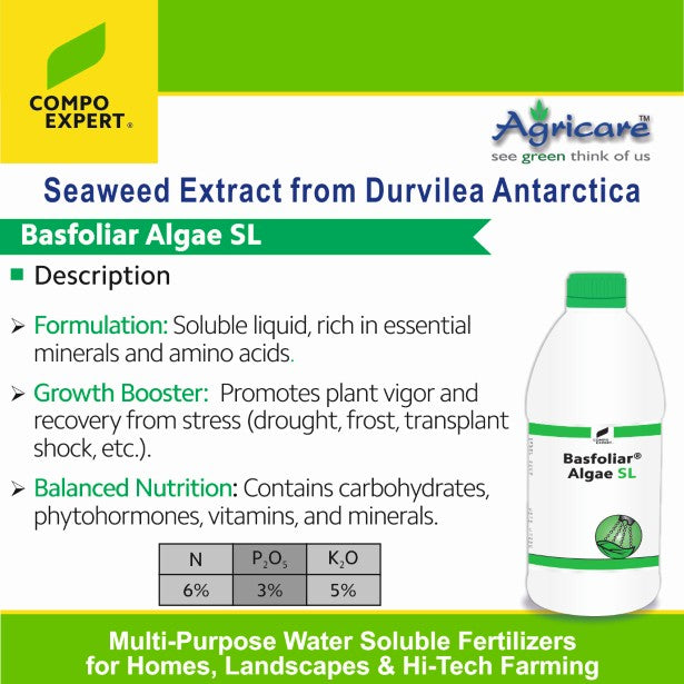 Basfoliar Algae SL Seaweed Extract from Durvilea Antarctica Description