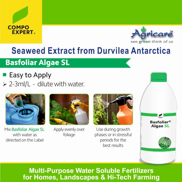 Basfoliar Algae SL Seaweed Extract from Durvilea Antarctica Easy to Apply