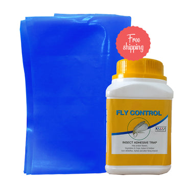 Fly Control Adhesive + Yellow Sheets Agricare Corporation