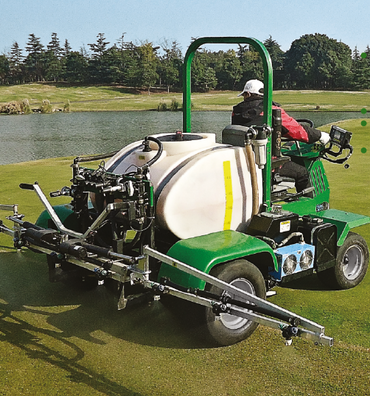 Eco-friendly Ride-On farm sprayer with lithium battery drive