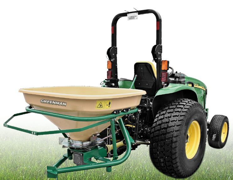 Tractor Driven fertilizer & seed spreader equipment