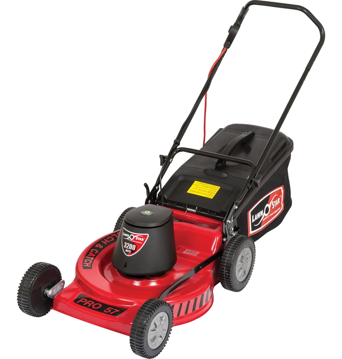 Lawn Star LSMP 3257 ME 3200W electric lawn mower with mulch and catch system