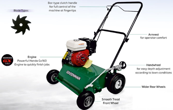 Greenman Fairway Verticutter | Golf Course Turf Machine India ...