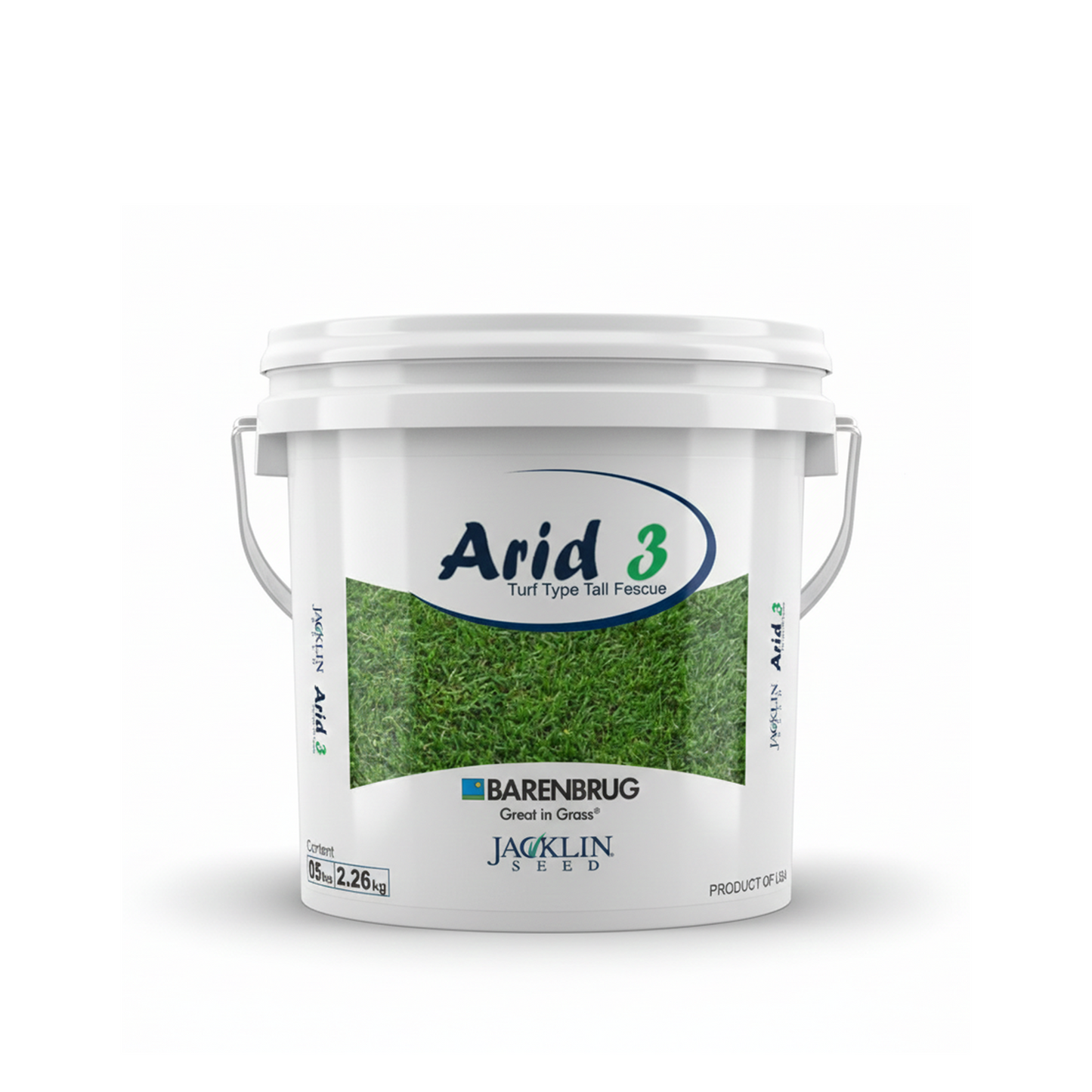 Before and after comparison of turf growth using Arid 3