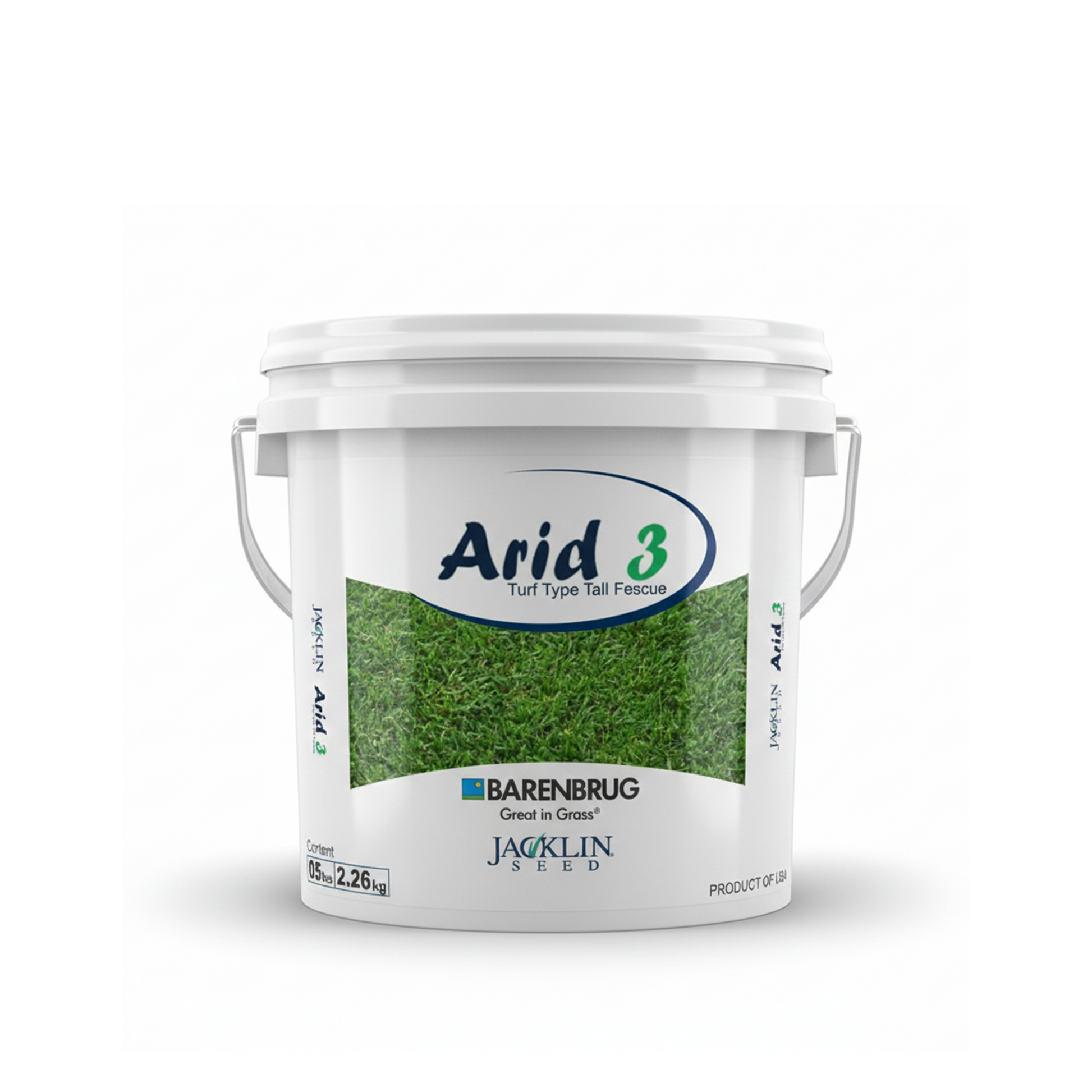 Before and after comparison of turf growth using Arid 3