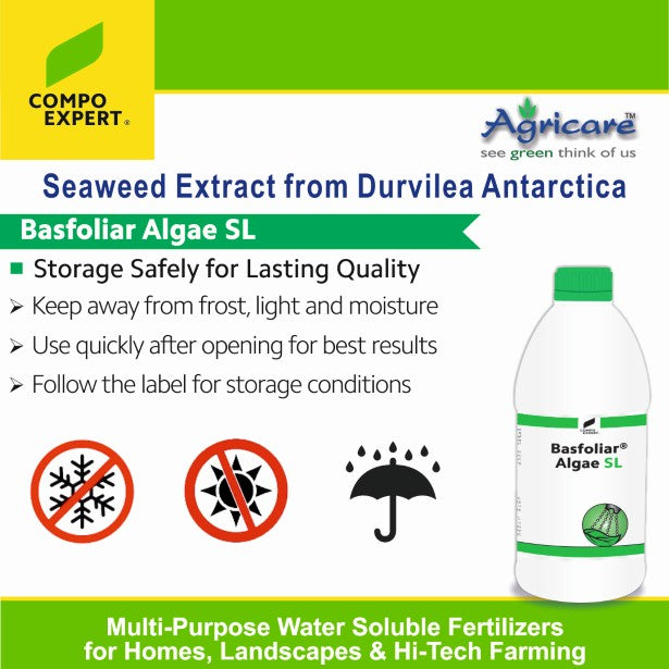 Basfoliar Algae SL helping plants tolerate drought, heat and frost stress